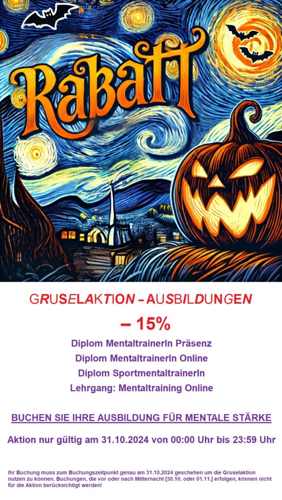 HELLOWEEN GRUSELAKTION – AUSBILDUNGEN